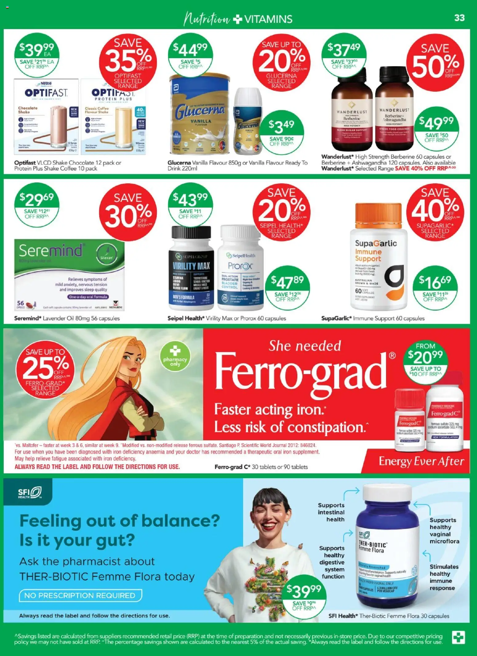 Terry White catalogue - valid from 13.11.2025 | Page: 35 | Products: Oil, Coffee, Iron, Tablets