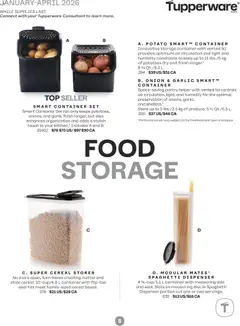 Preview of Tupperware flyer from shop Tupperware valid from 01.01.2026 | Page: 8 | Products: Potatoes