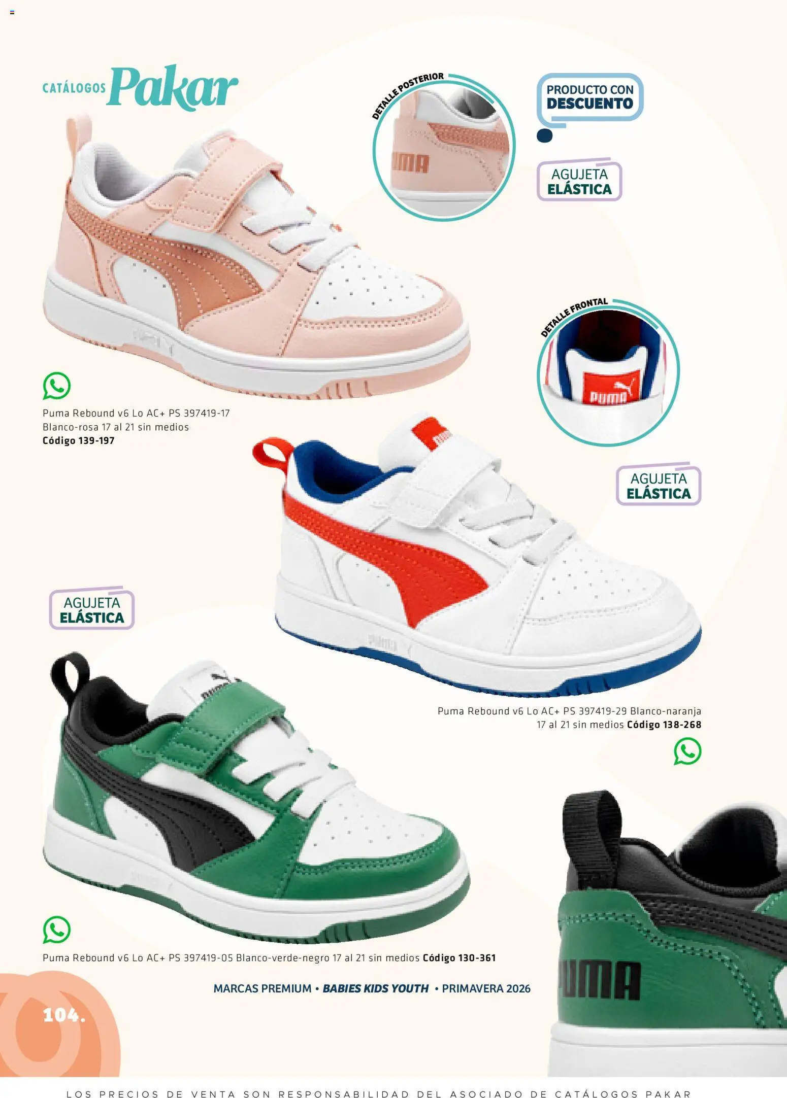 Nuevas ofertas de SC Pakar válidas en toda la República Mexicana desde el 27.02.2026. ¡Encuentra las mejores ofertas en SC Pakar catálogo Premium Kids! | Página: 104