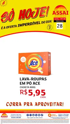 Assaí Atacadista ofertas - DF - Pré-Visualização do folheto da loja Assaí Atacadista, válido de 28.04.2026