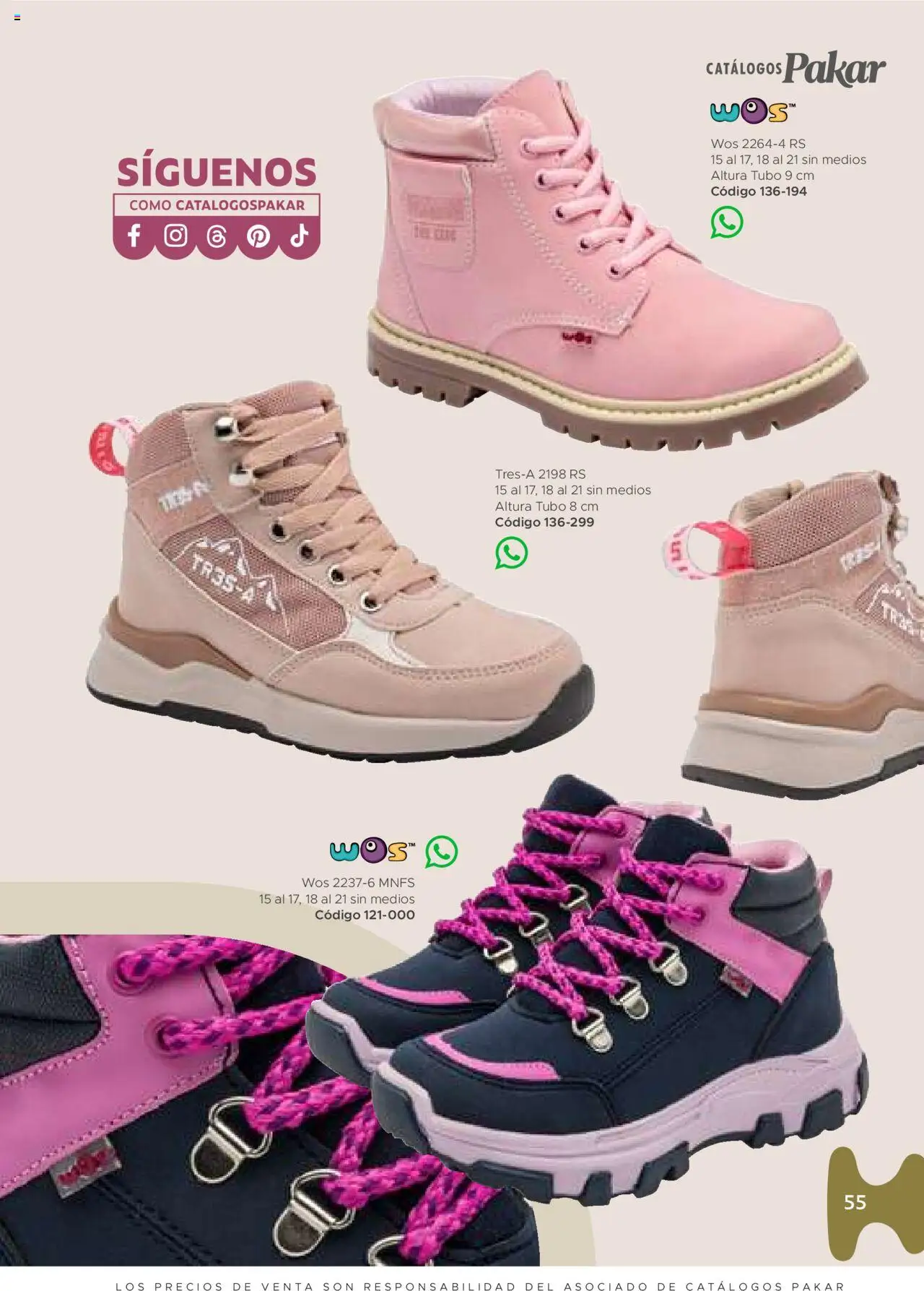Nuevas ofertas de SC Pakar válidas en toda la República Mexicana desde el 24.07.2025. ¡Encuentra las mejores ofertas en SC Pakar - Catálogo Nina otoño / invierno! | Página: 55