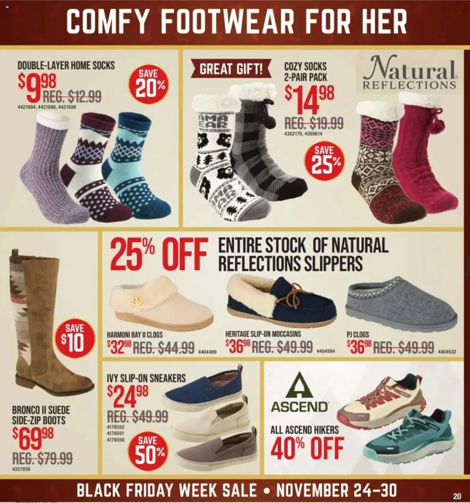 Cabela's Black Friday - valid from 24.11.2025 | Page: 19 | Products: Sneakers, Moccasins, Boots, Slippers