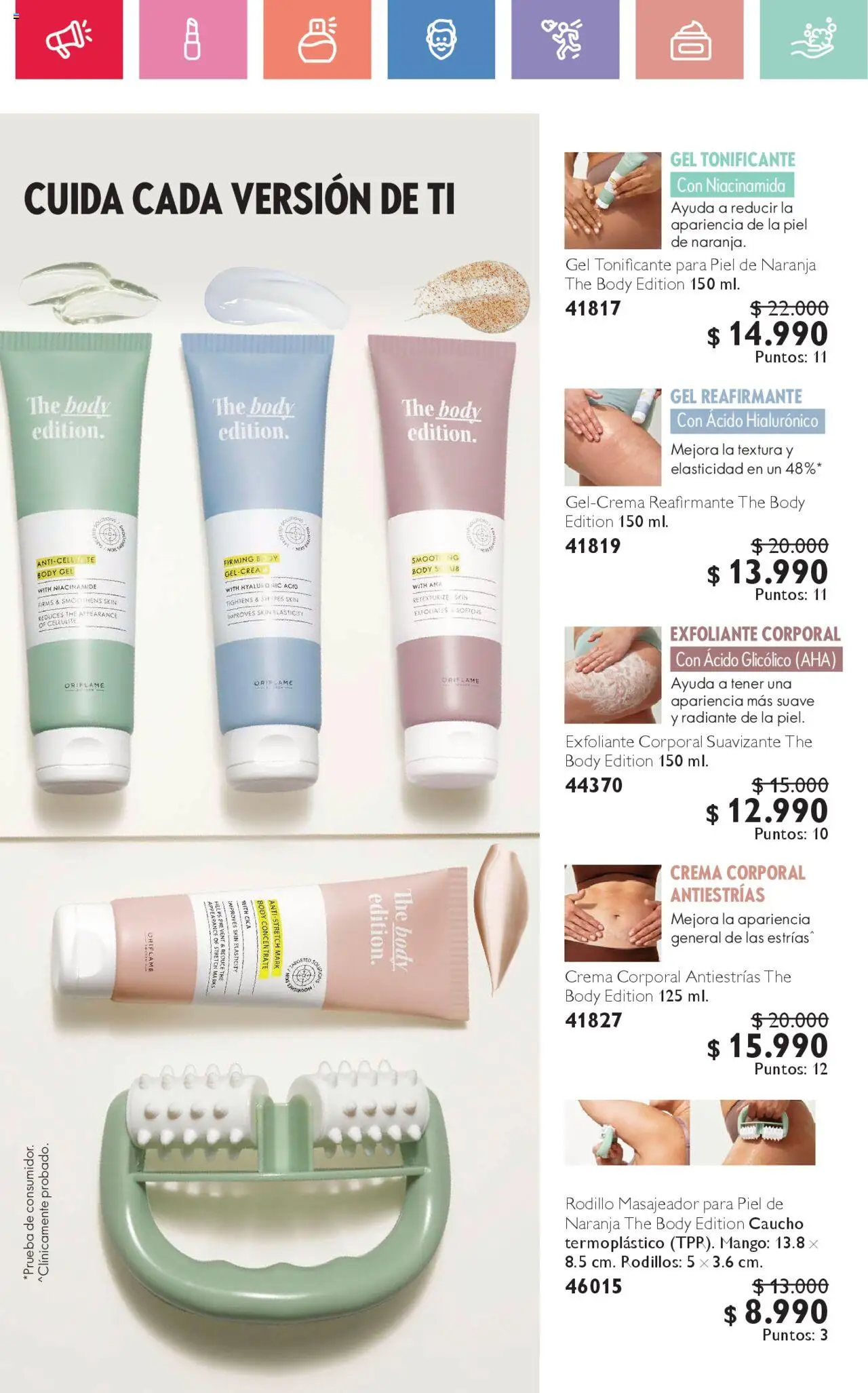 Oriflame catálogo │ válido desde el 02.08.2025 | Página: 68 | Productos: Exfoliante corporal, Mango, Suavizante, Té