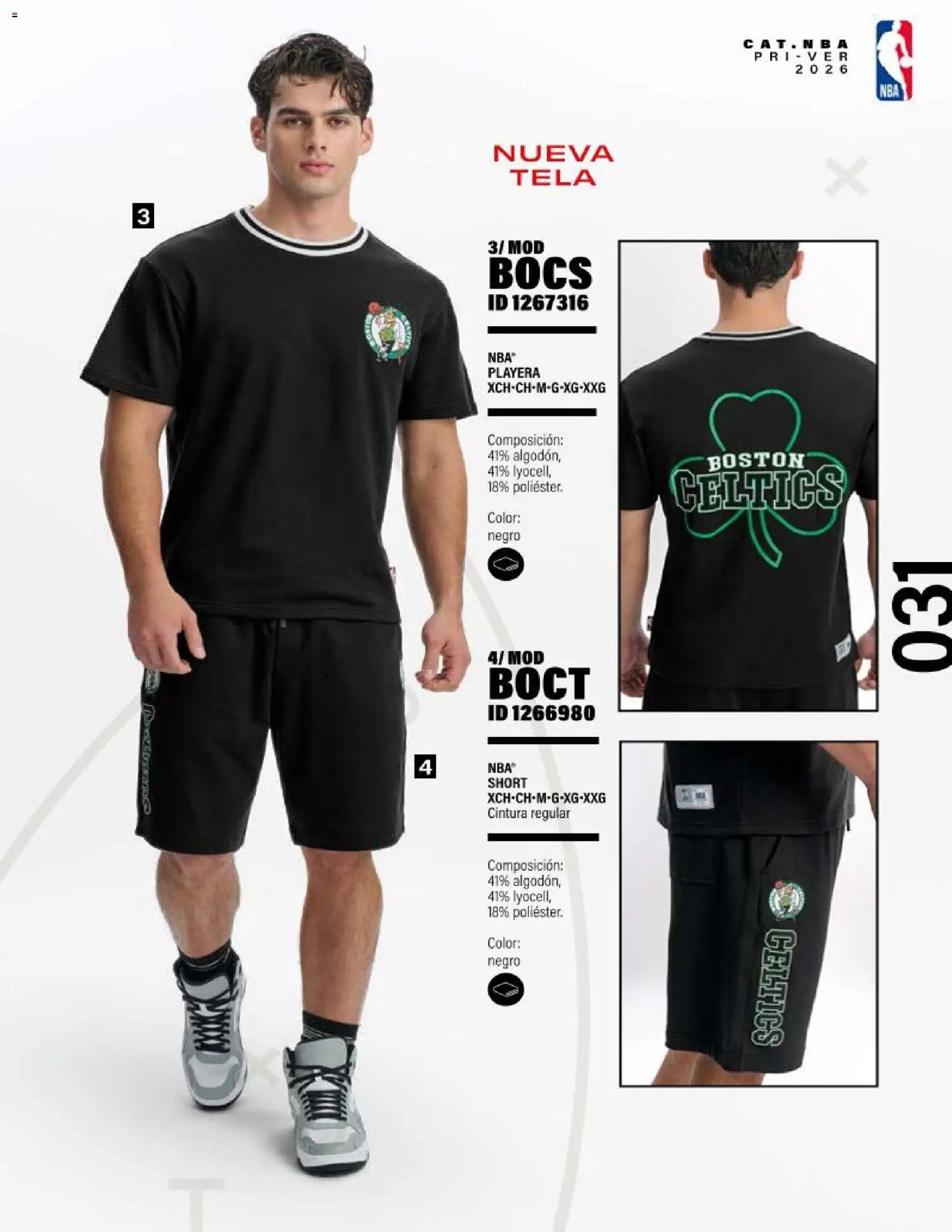 Nuevas ofertas de Price Shoes válidas en toda la República Mexicana desde el 20.03.2026. ¡Encuentra las mejores ofertas en Price Shoes catálogo NBA ! | Página: 31 | Productos: Playera, Short