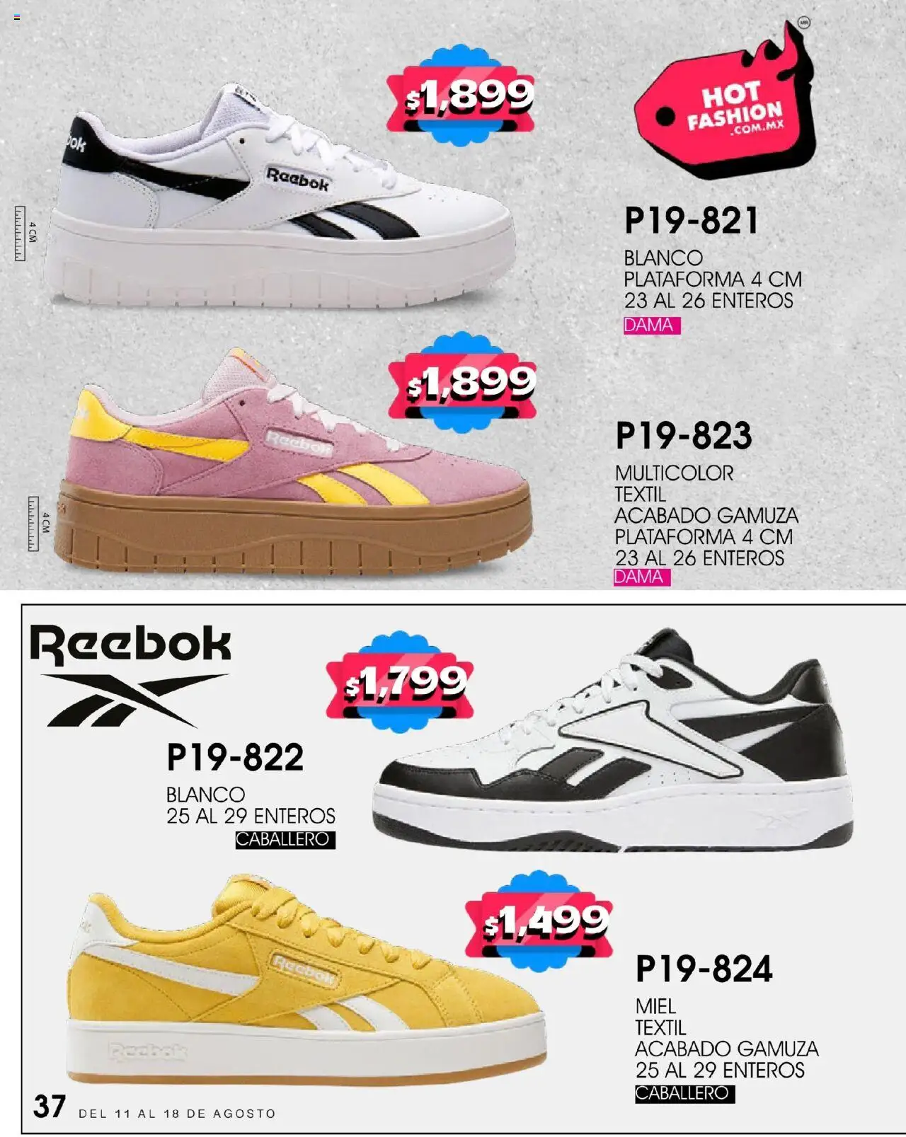 Nuevas ofertas de Cklass válidas en toda la República Mexicana desde el 11.08.2025. ¡Encuentra las mejores ofertas en Cklass - Catálogo Hot Fashion! | Página: 72 | Productos: Gamuza
