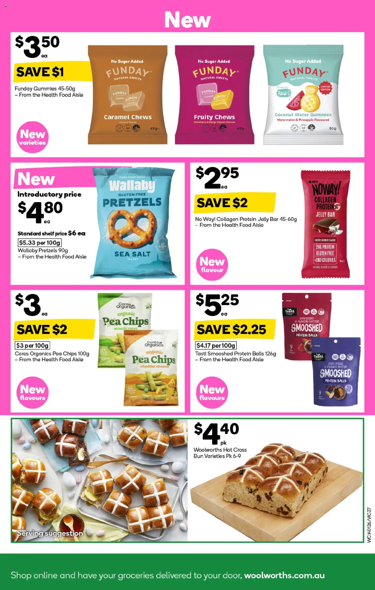 Woolworths catalogue - valid from 14.01.2026 | Page: 27 | Products: Butter, Salt, Sugar, Pea