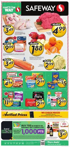 Preview of Safeway weekly flyer / circulaire from shop Safeway valid from 04.12.2025
