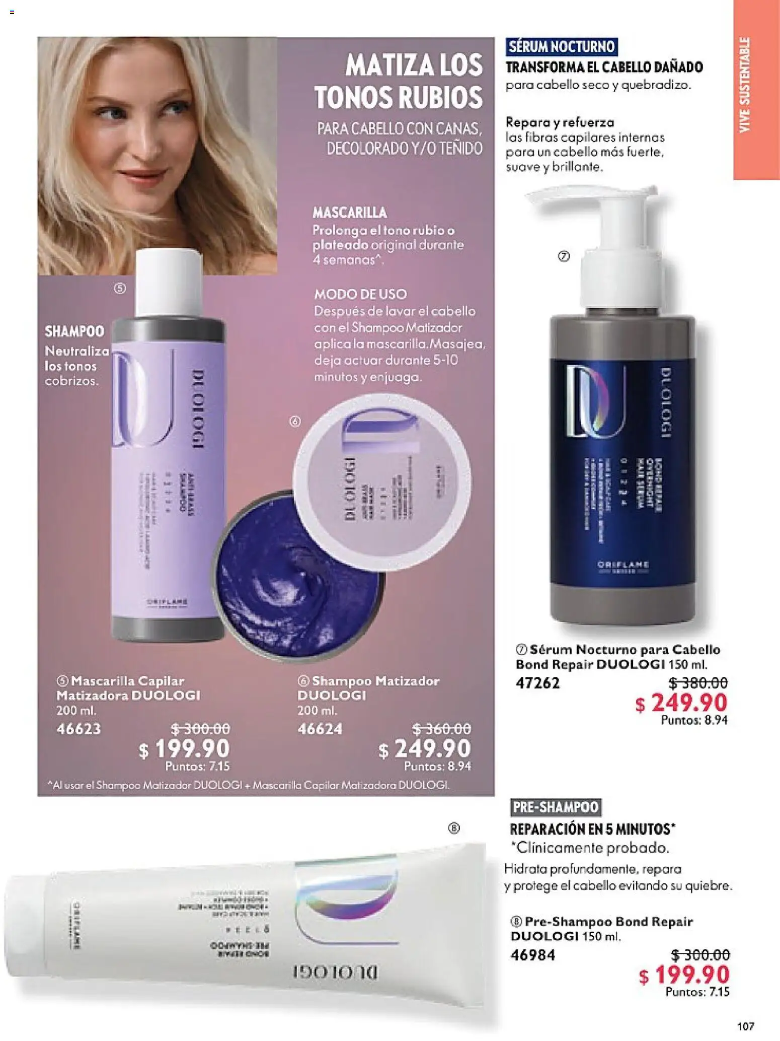 Nuevas ofertas de Oriflame válidas en toda la República Mexicana desde el 14.02.2026. ¡Encuentra las mejores ofertas en Oriflame campaña 3 2026! | Página: 107 | Productos: Serum, Mascarilla