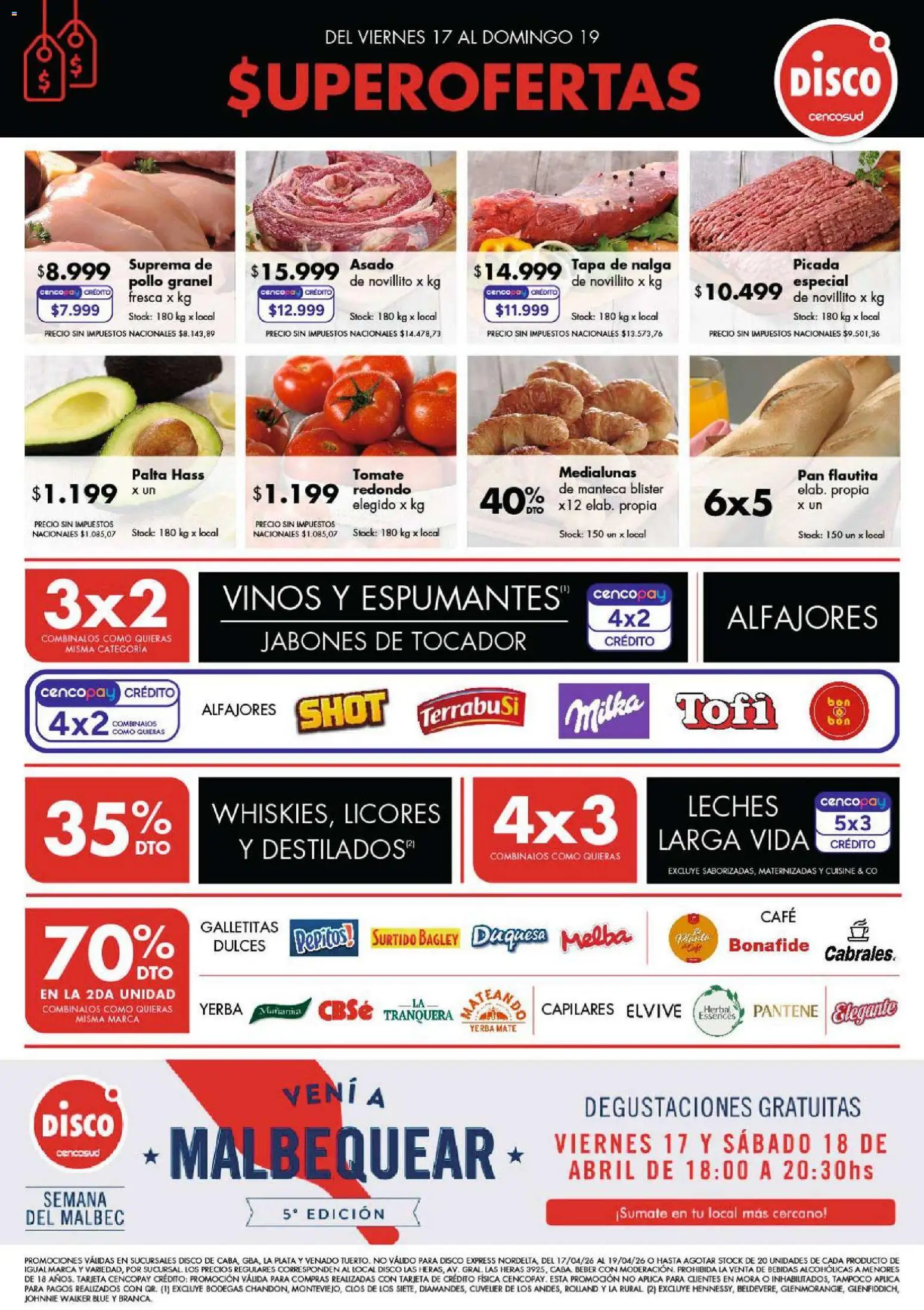 Disco ofertas │ válido desde el 16.04.2026 | Página: 1