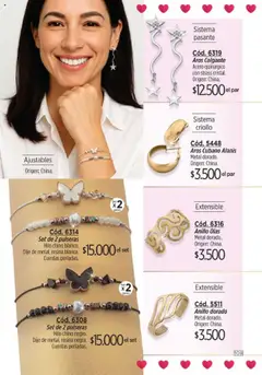 Catálogo Amodil Campaña 14 │ válido desde el 19.08.2025 | Página: 109 | Productos: Aros, Anillo, Dije