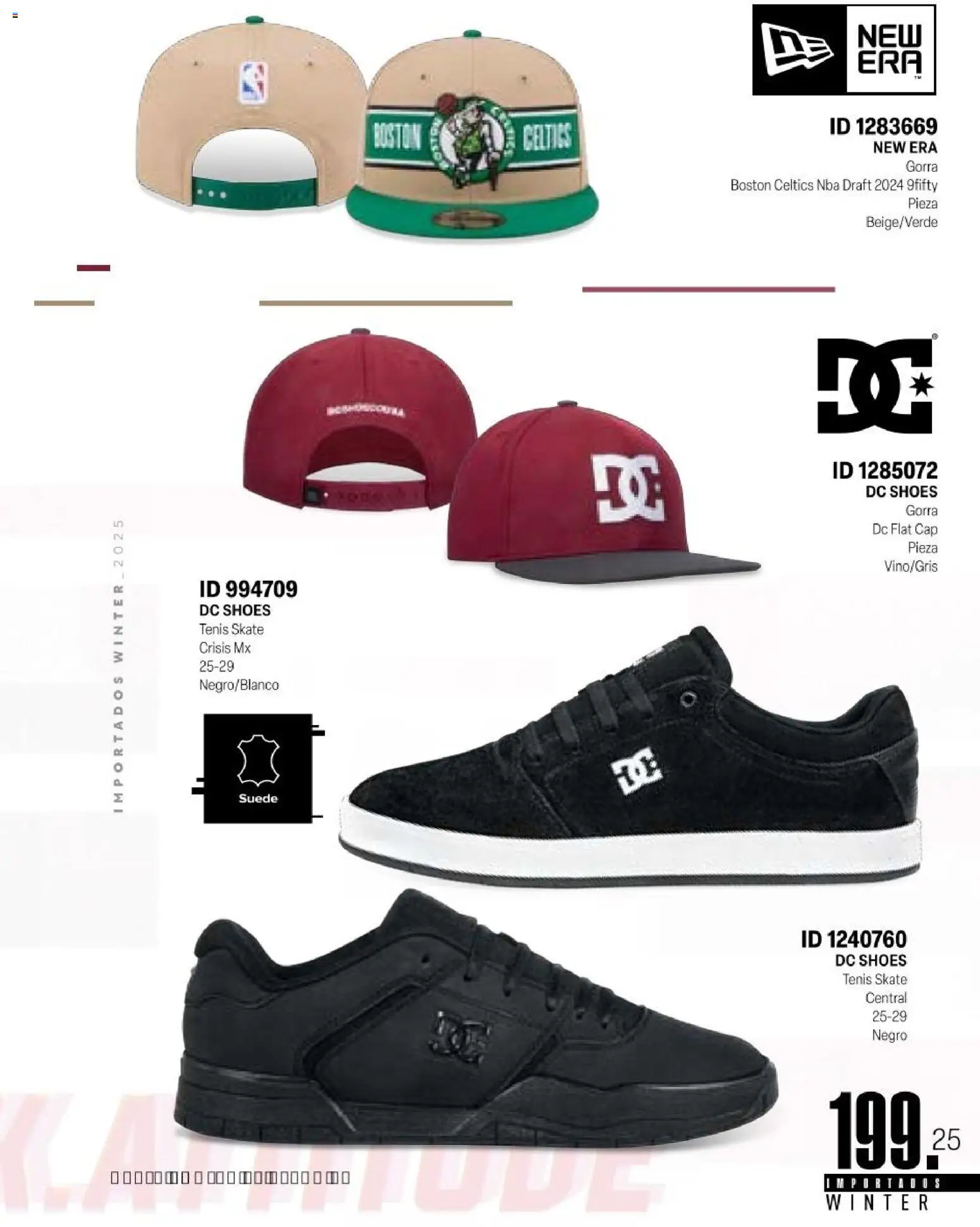 Nuevas ofertas de Price Shoes válidas en toda la República Mexicana desde el 11.11.2025. ¡Encuentra las mejores ofertas en Price Shoes catálogo Importados Winter 2025  ! | Página: 199 | Productos: Tenis, Gorra