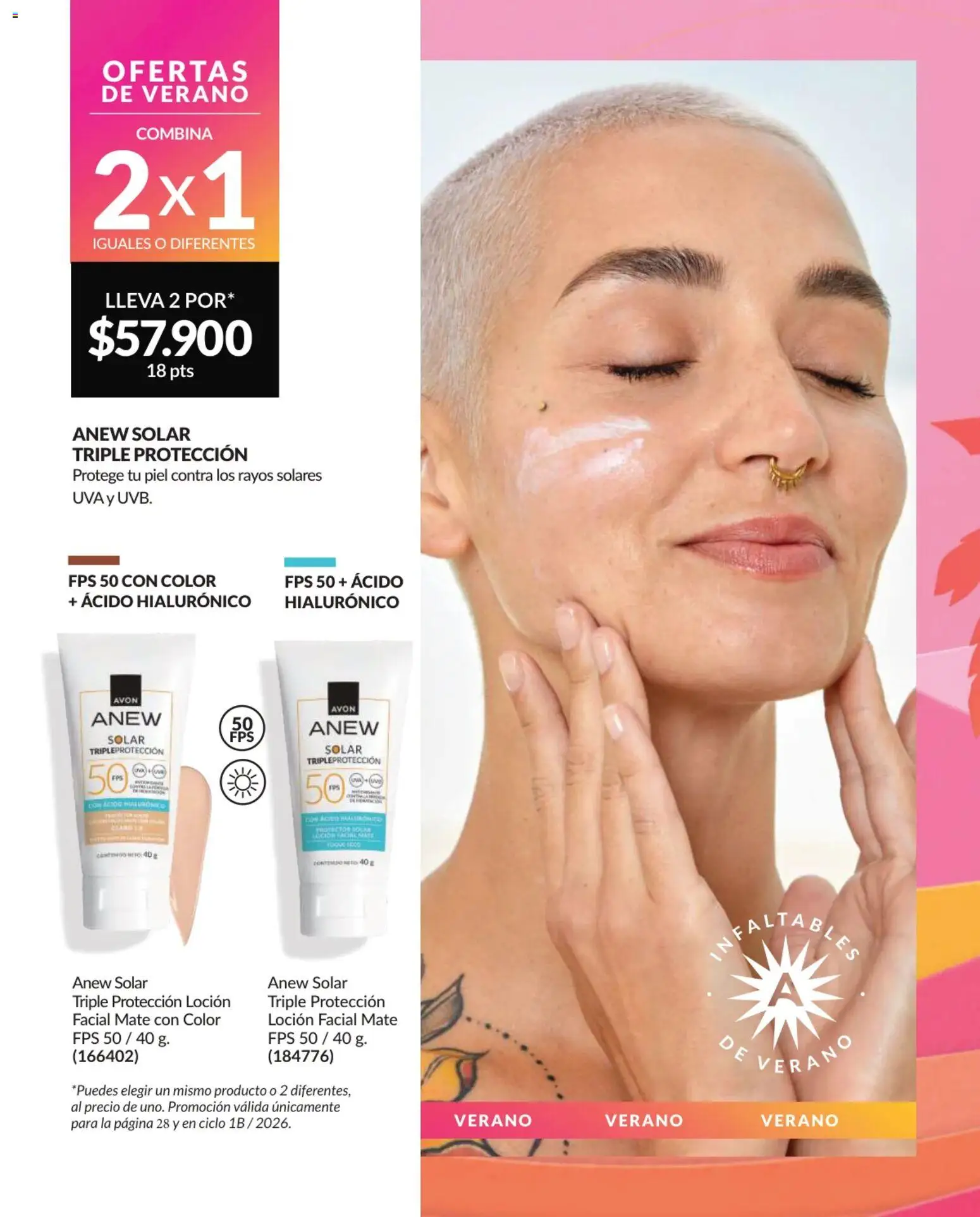 Avon revista - valida desde el 02.01.2026 | Página: 28 | Productos: Loción, Uva