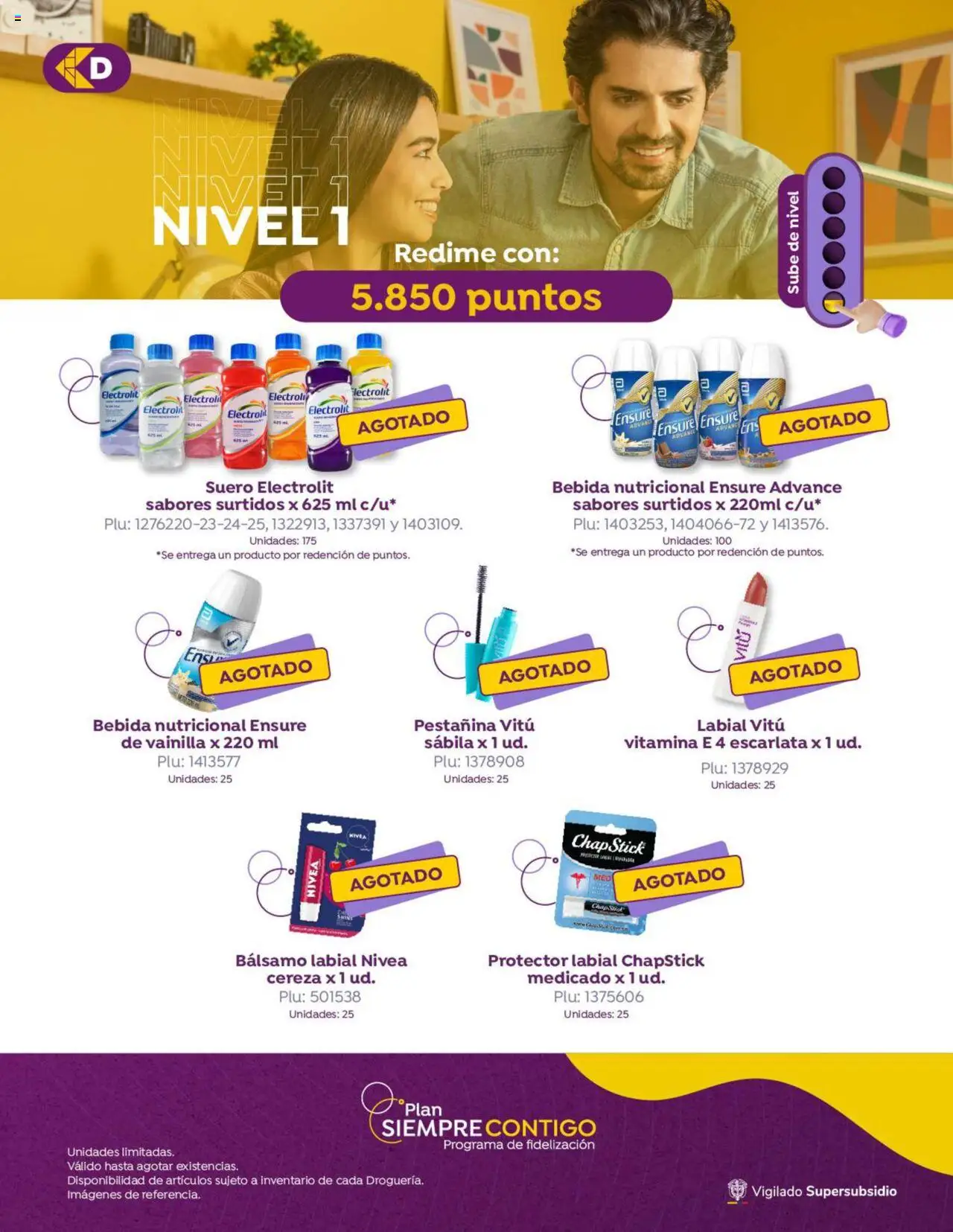 Colsubsidio revista - valida desde el 01.08.2025 | Página: 3 | Productos: Bálsamo