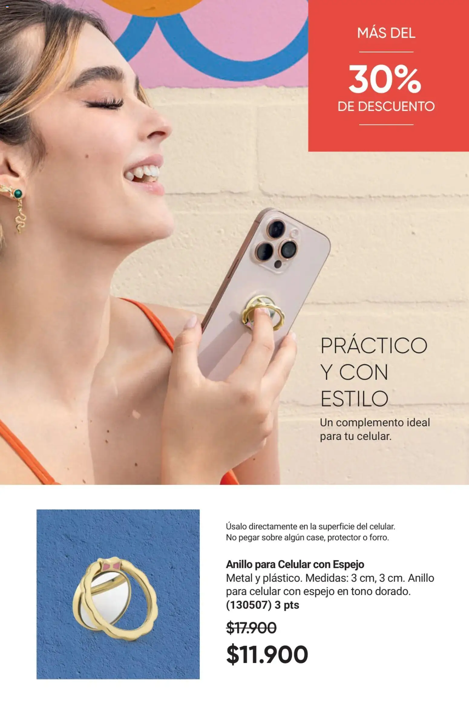 Avon revista - valida desde el 02.01.2026 | Página: 75 | Productos: Anillo, Sobre, Espejo