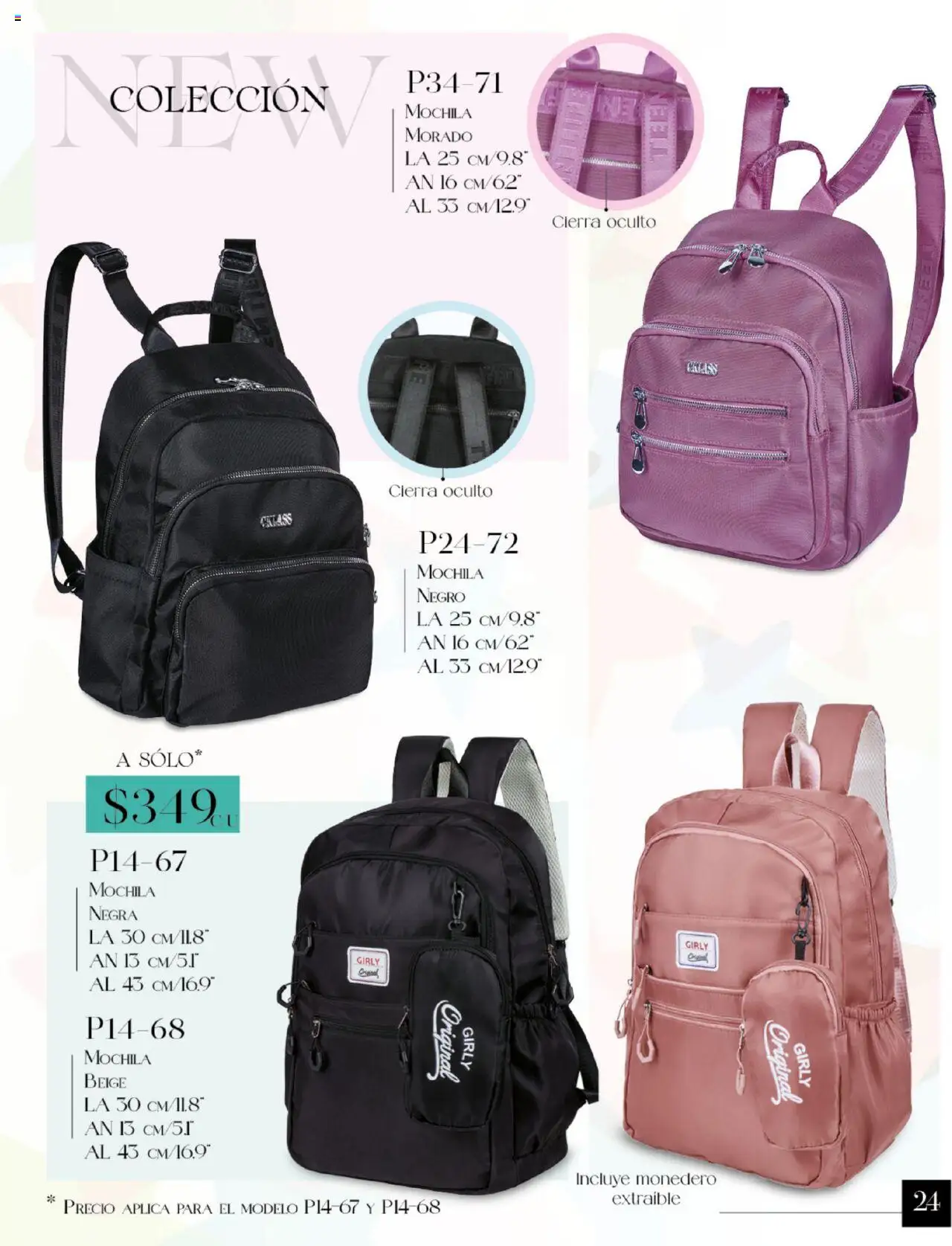 Nuevas ofertas de Cklass válidas en toda la República Mexicana desde el 14.07.2025. ¡Encuentra las mejores ofertas en Cklass catálogo Bolso! | Página: 25 | Productos: Monedero, Mochila