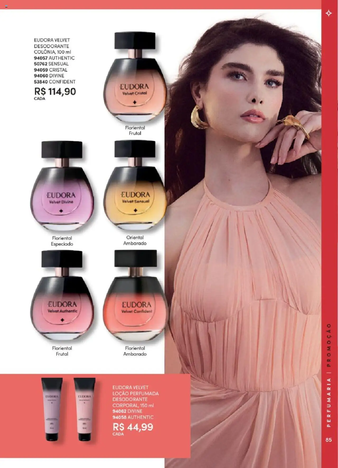 Eudora Folheto - válido de 06.06.2025 | Página: 85 | Produtos: Desodorante