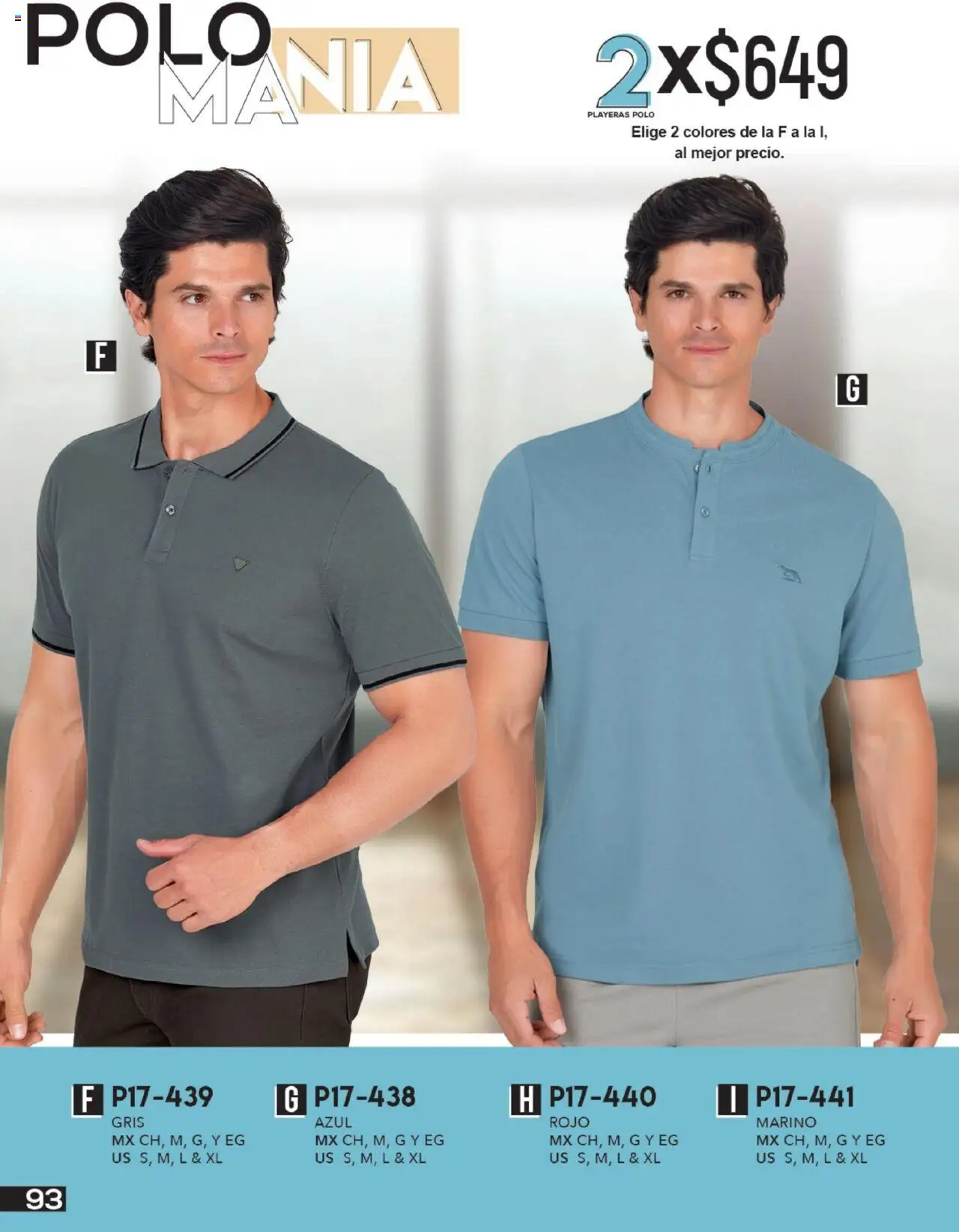 Nuevas ofertas de Cklass válidas en toda la República Mexicana desde el 14.07.2025. ¡Encuentra las mejores ofertas en Cklass catálogo Ropa Caballero! | Página: 94