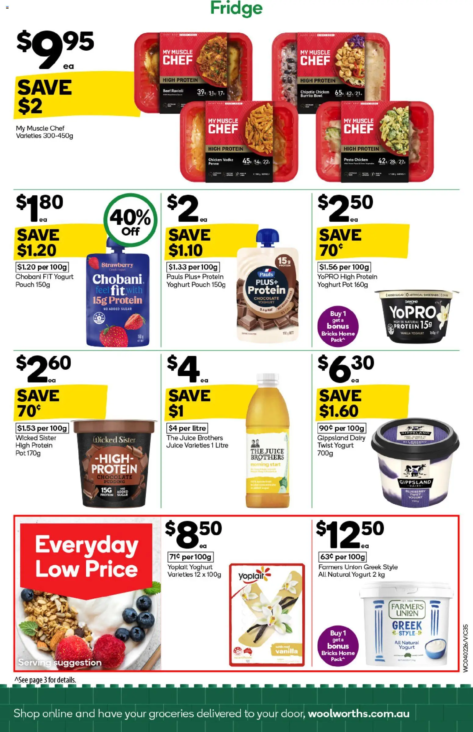 Woolworths catalogue - valid from 04.02.2026 | Page: 35 | Products: Dairy, Chicken, Beef, Vodka