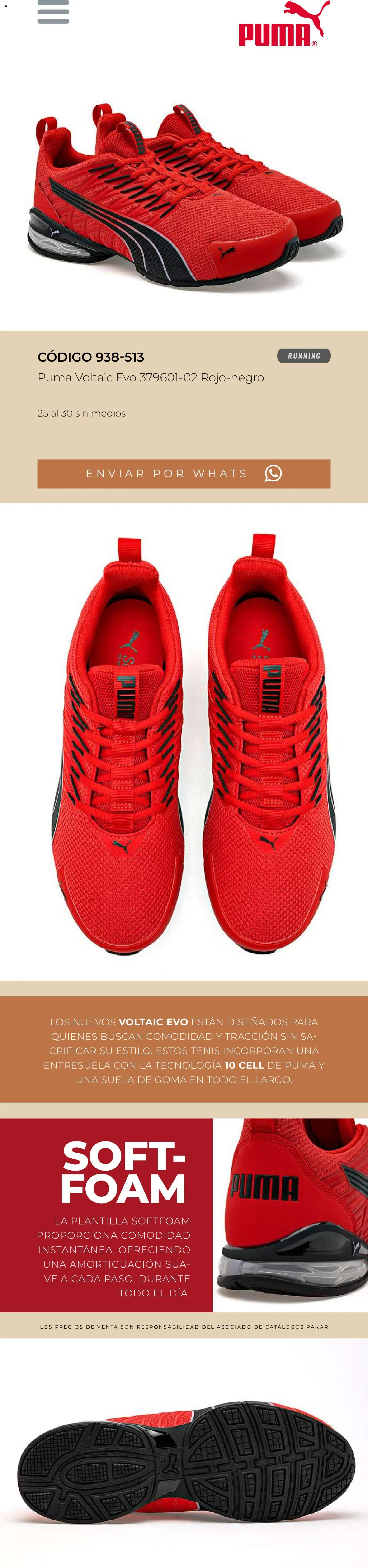 Nuevas ofertas de SC Pakar válidas en toda la República Mexicana desde el 14.11.2025. ¡Encuentra las mejores ofertas en SC Pakar catálogo Regalos Premium! | Página: 96 | Productos: Tenis