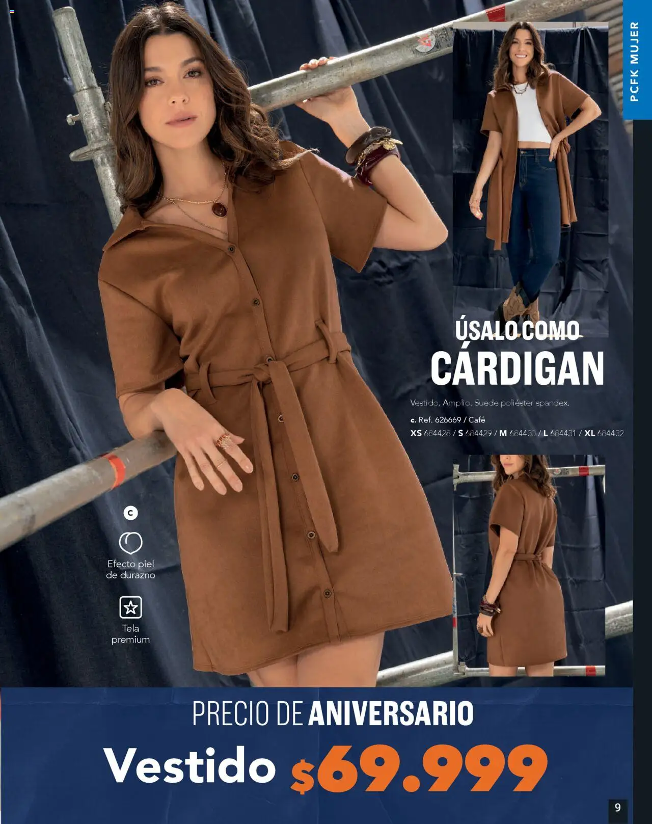 Pacifika revista - valida desde el 10.09.2025 | Página: 9 | Productos: Vestido, Durazno, Café