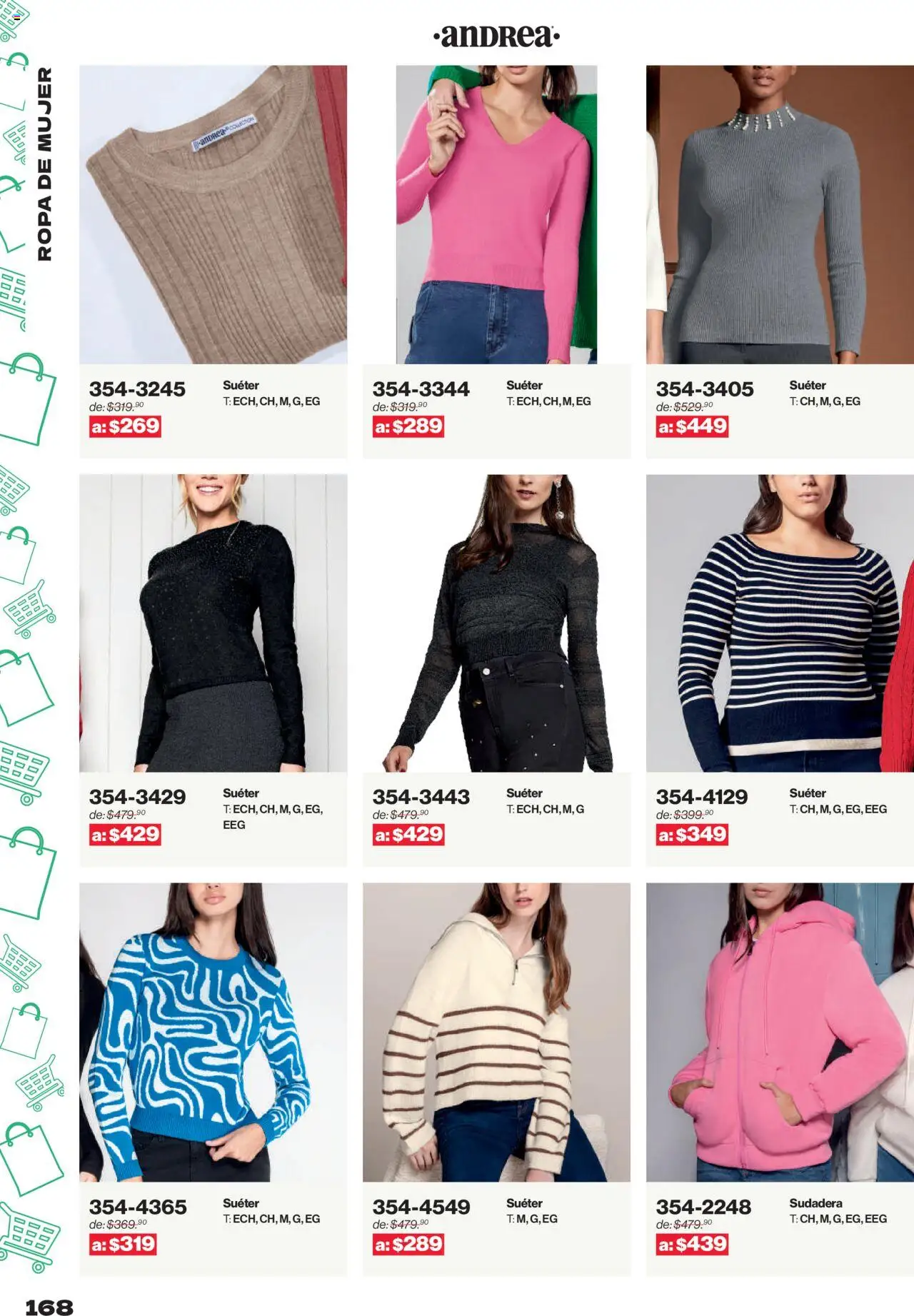 Nuevas ofertas de Andrea válidas en toda la República Mexicana desde el 10.08.2025. ¡Encuentra las mejores ofertas en Andrea - Catálogo Outlet! | Página: 168