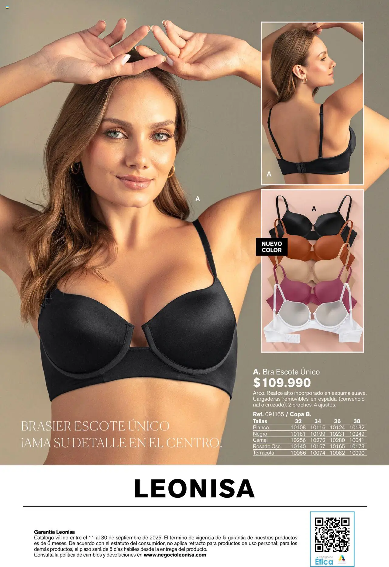 Leonisa revista - valida desde el 12.09.2025 | Página: 30 | Productos: Espuma, Brasier