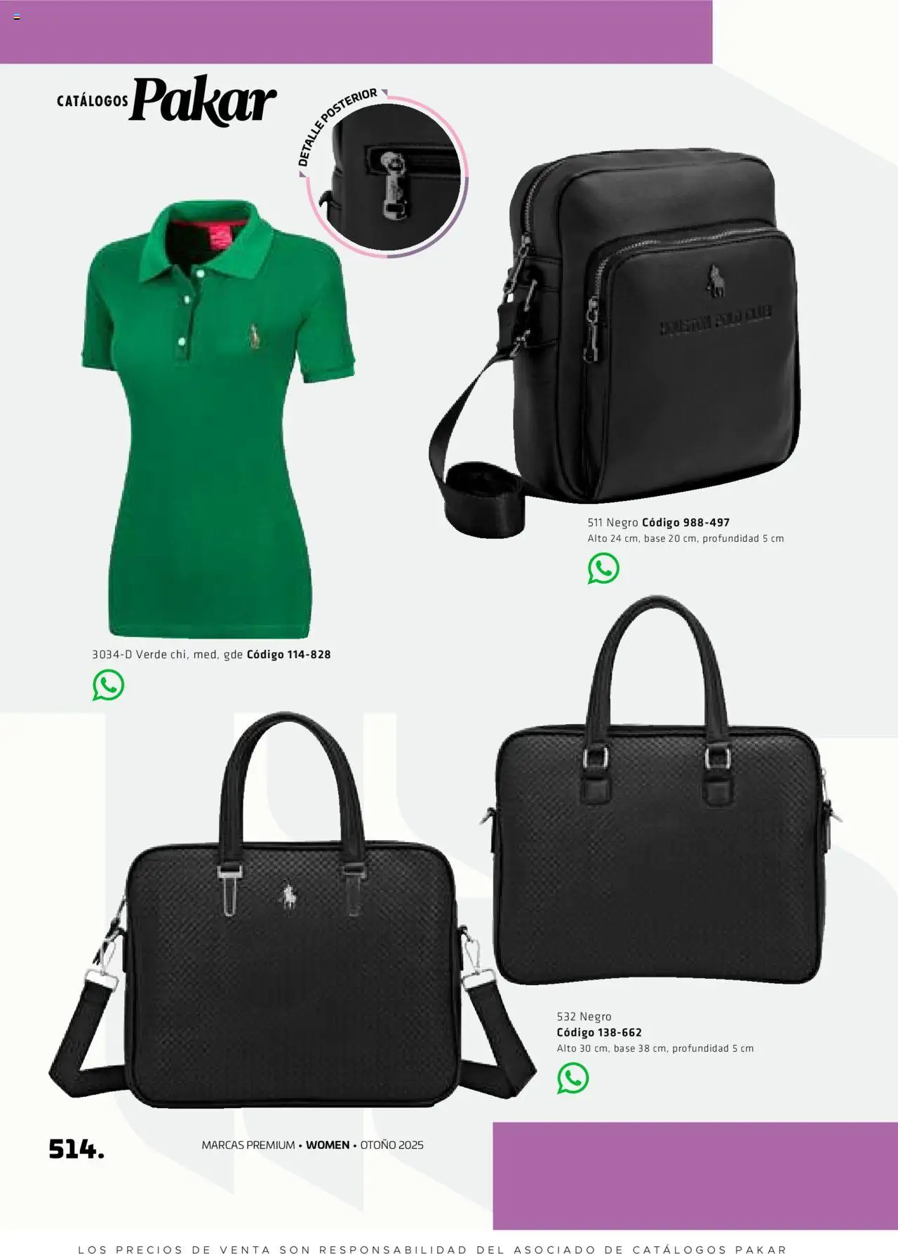 Nuevas ofertas de SC Pakar válidas en toda la República Mexicana desde el 29.08.2025. ¡Encuentra las mejores ofertas en SC Pakar - Catálogo Otoño Women! | Página: 514