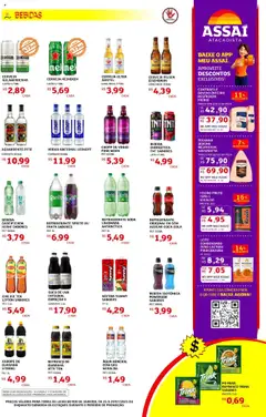 Assaí Atacadista Folheto - válido de 25.07.2025 | Página: 3 | Produtos: Guaraná, Leite, Heineken, Água mineral