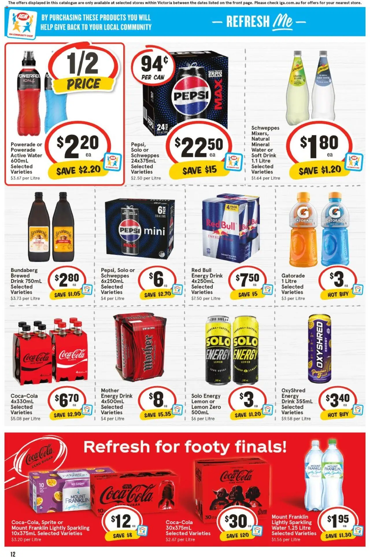IGA catalogue - valid from 13.08.2025 | Page: 11 | Products: Box, Chocolate, Fruits, Bag