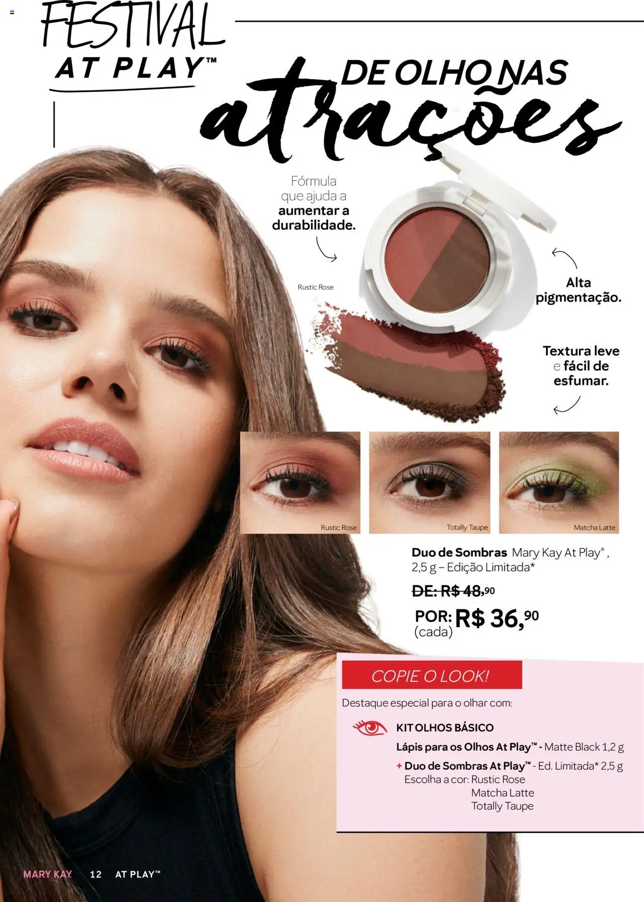 Mary Kay Folheto - válido de 01.07.2025 | Página: 12 | Produtos: Matchá, Lápis