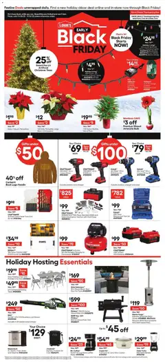 Preview of Lowe's weekly ads valid from 20.11.2025
