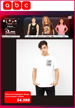 Black Friday Abc válido desde el 26.11.2025 | Página: 7 | Productos: Manga, Sobre, Polera