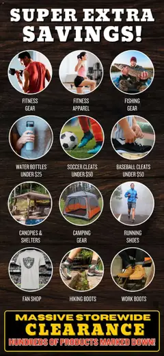 Big 5 Sporting Goods Weekly Ad - valid from 12.09.2025 | Page: 9 | Products: Hiking Boots, Water, Boots, Fan