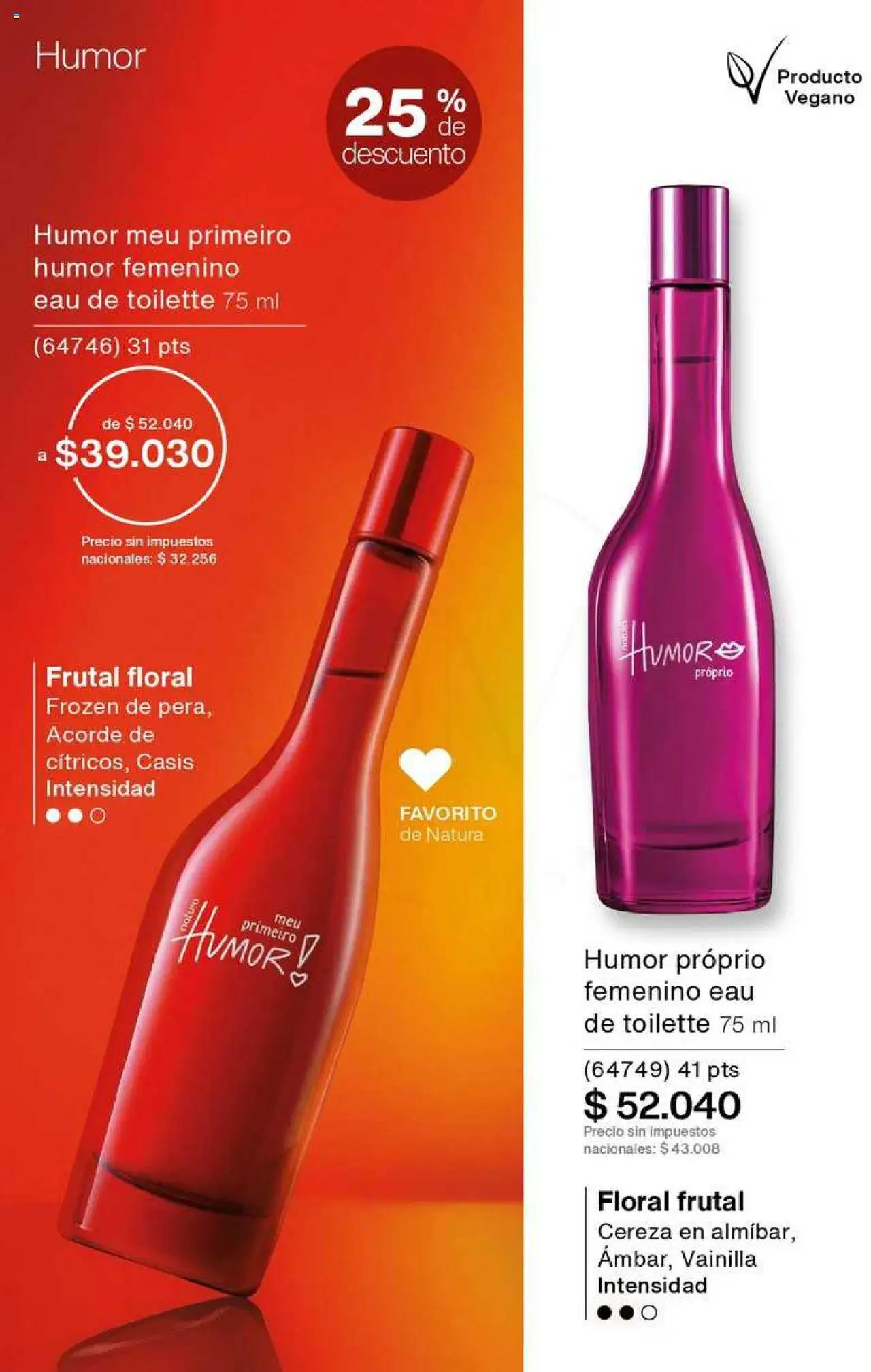 Catálogo Natura Ciclo 8 │ válido desde el 03.06.2025 | Página: 67 | Productos: Eau de toilette
