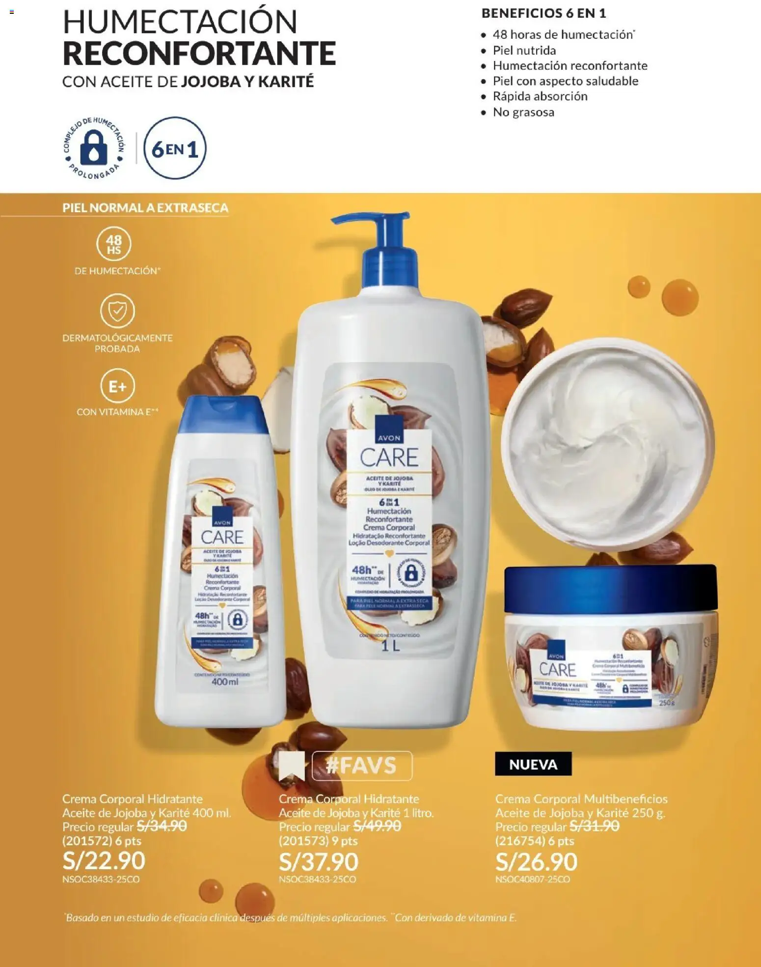 Catálogo Avon válido desde 10.03.2026 | Página: 19 | Productos: Desodorante, Aceite, Crema