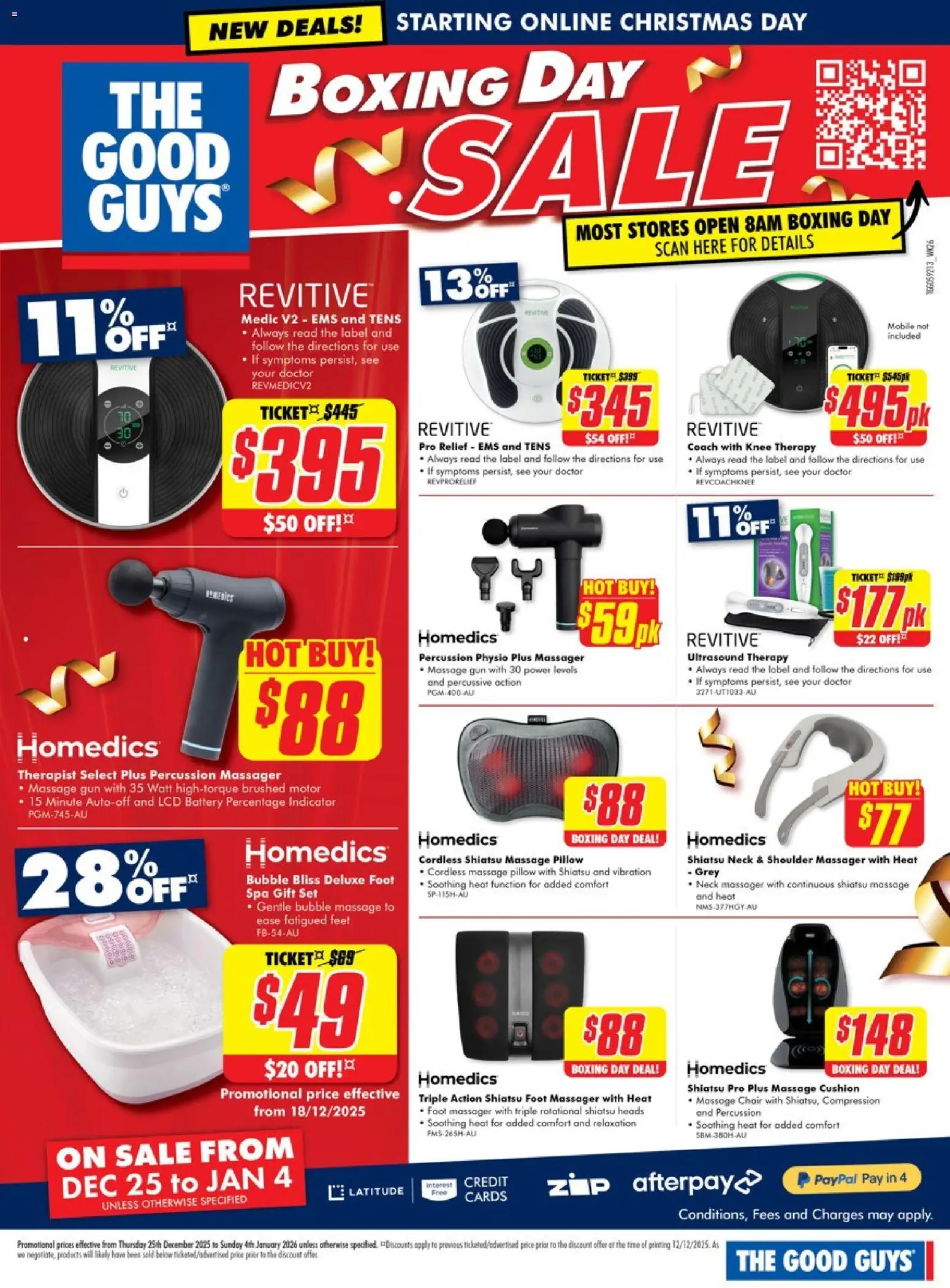 The Good Guys catalogue - valid from 24.12.2025 | Page: 24 | Products: Cushion, Compression, Battery, Mobile