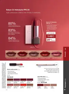 Natura - Ciclo 19/2025 - Pré-Visualização do folheto da loja Natura, válido de 26.11.2025 | Página: 97