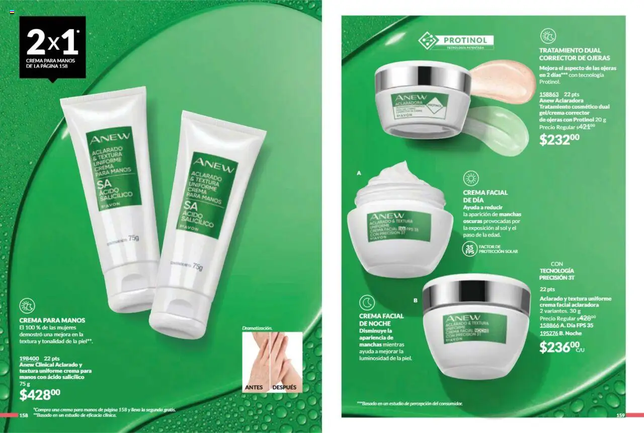 Nuevas ofertas de AVON válidas en toda la República Mexicana desde el 11.07.2025. ¡Encuentra las mejores ofertas en AVON campaña 11 2025! | Página: 81 | Productos: Crema, Corrector de ojeras, Corrector