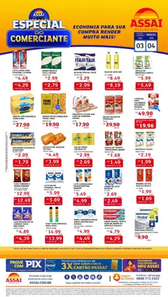 Encarte Assaí Atacadista - MA - Pré-Visualização do folheto da loja Assaí Atacadista, válido de 03.11.2025