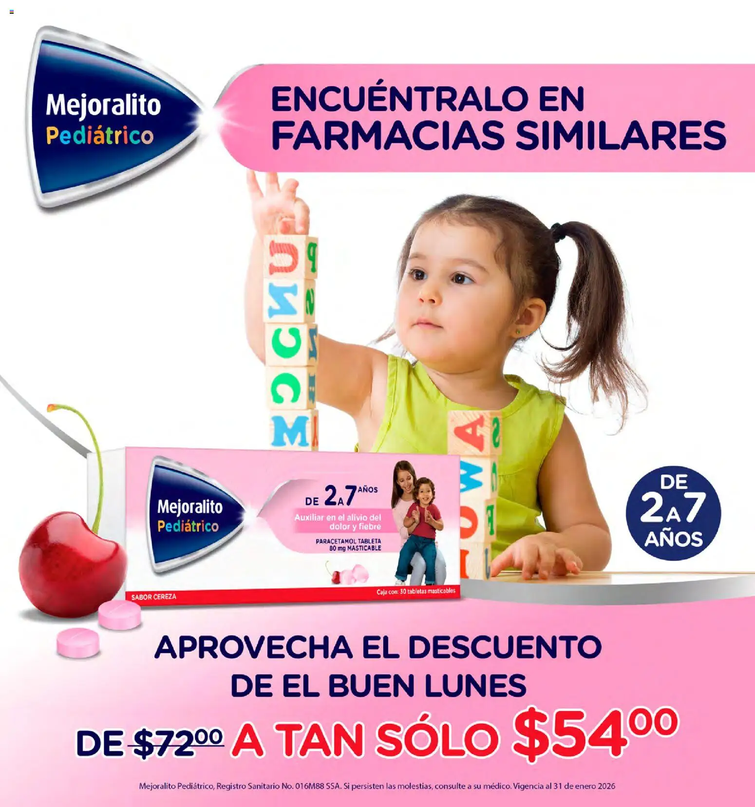 Nuevas ofertas de Farmacias Similares válidas en toda la República Mexicana desde el 01.01.2026. ¡Encuentra las mejores ofertas en Farmacias Similares catálogo! | Página: 24 | Productos: Caja, Tableta