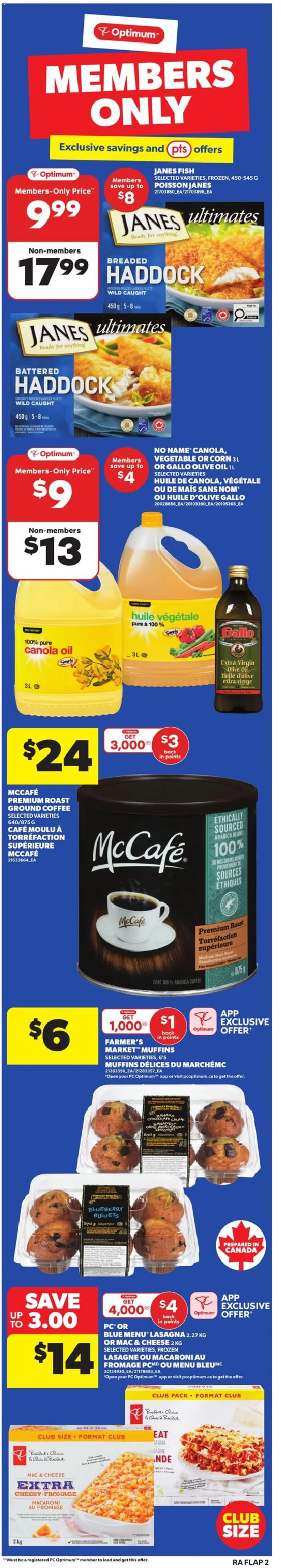 Atlantic Superstore flyer valid from 26.03.2026 | Page: 2 | Products: Fish, PC, Coffee, Chocolate