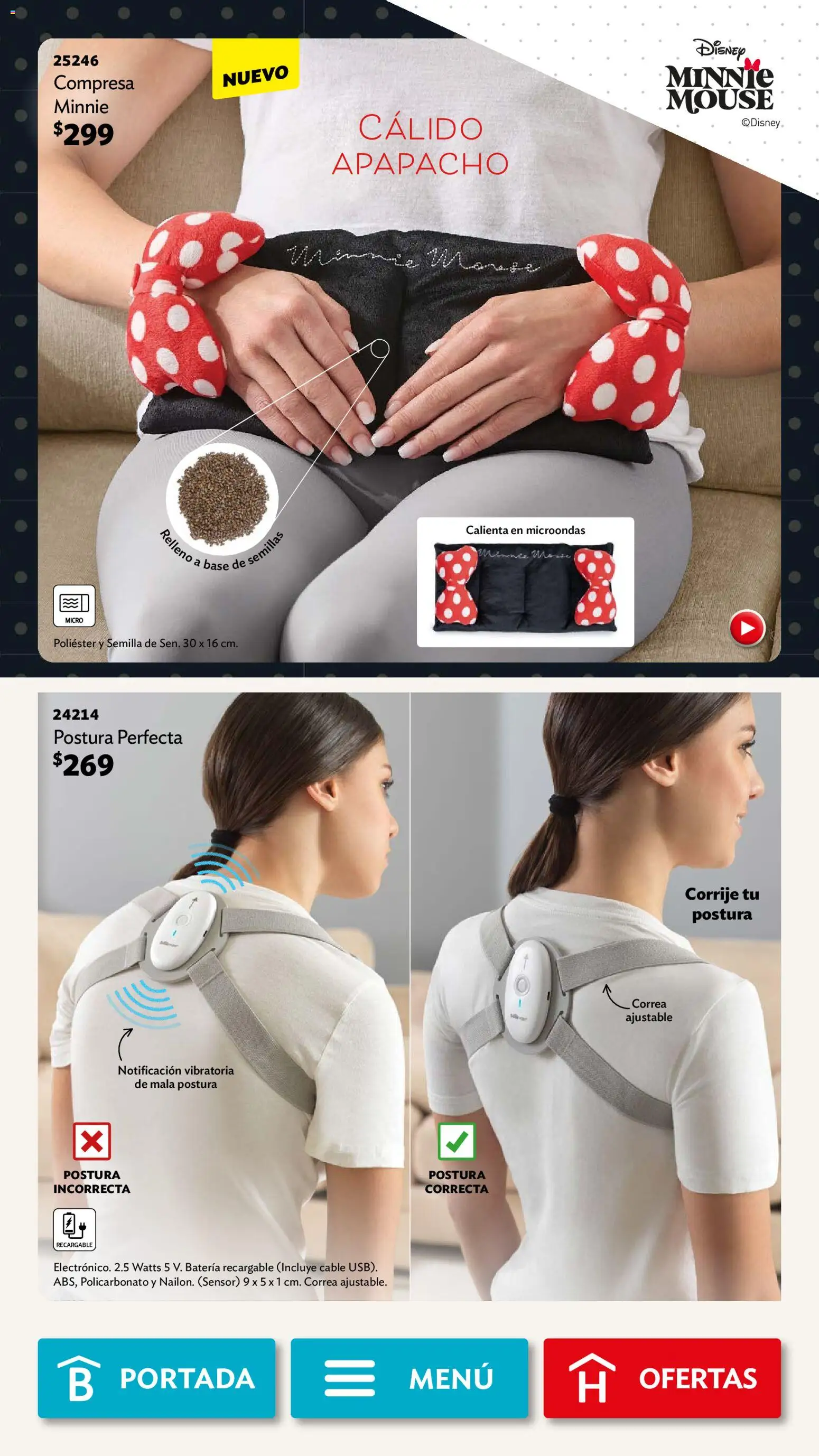 Nuevas ofertas de Betterware válidas en toda la República Mexicana desde el 05.01.2026. ¡Encuentra las mejores ofertas en Betterware campaña 1 2026! | Página: 25 | Productos: Mouse, Cable, Microondas, Batería