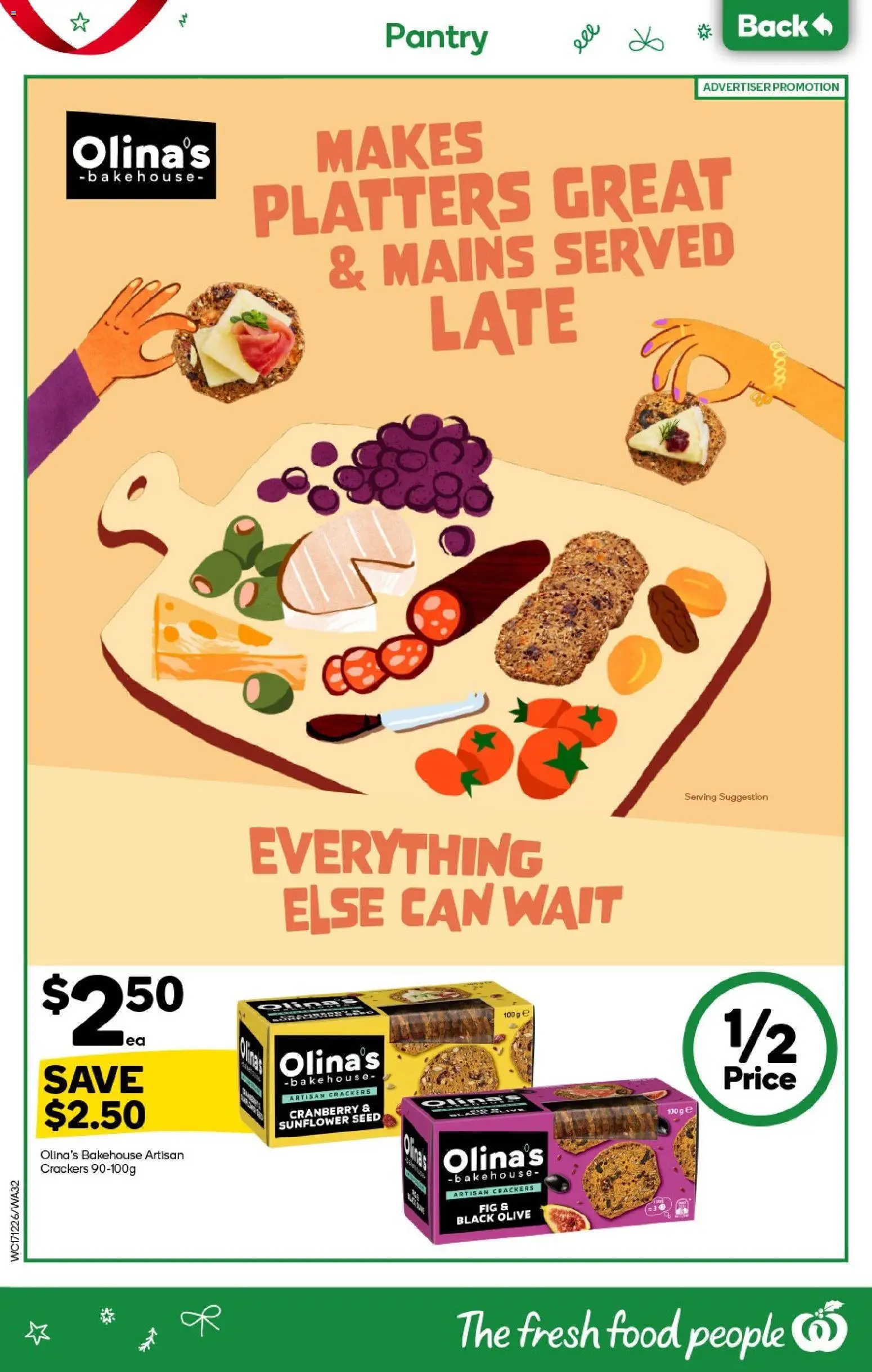 Woolworths catalogue - valid from 17.12.2025 | Page: 32 | Products: Crackers