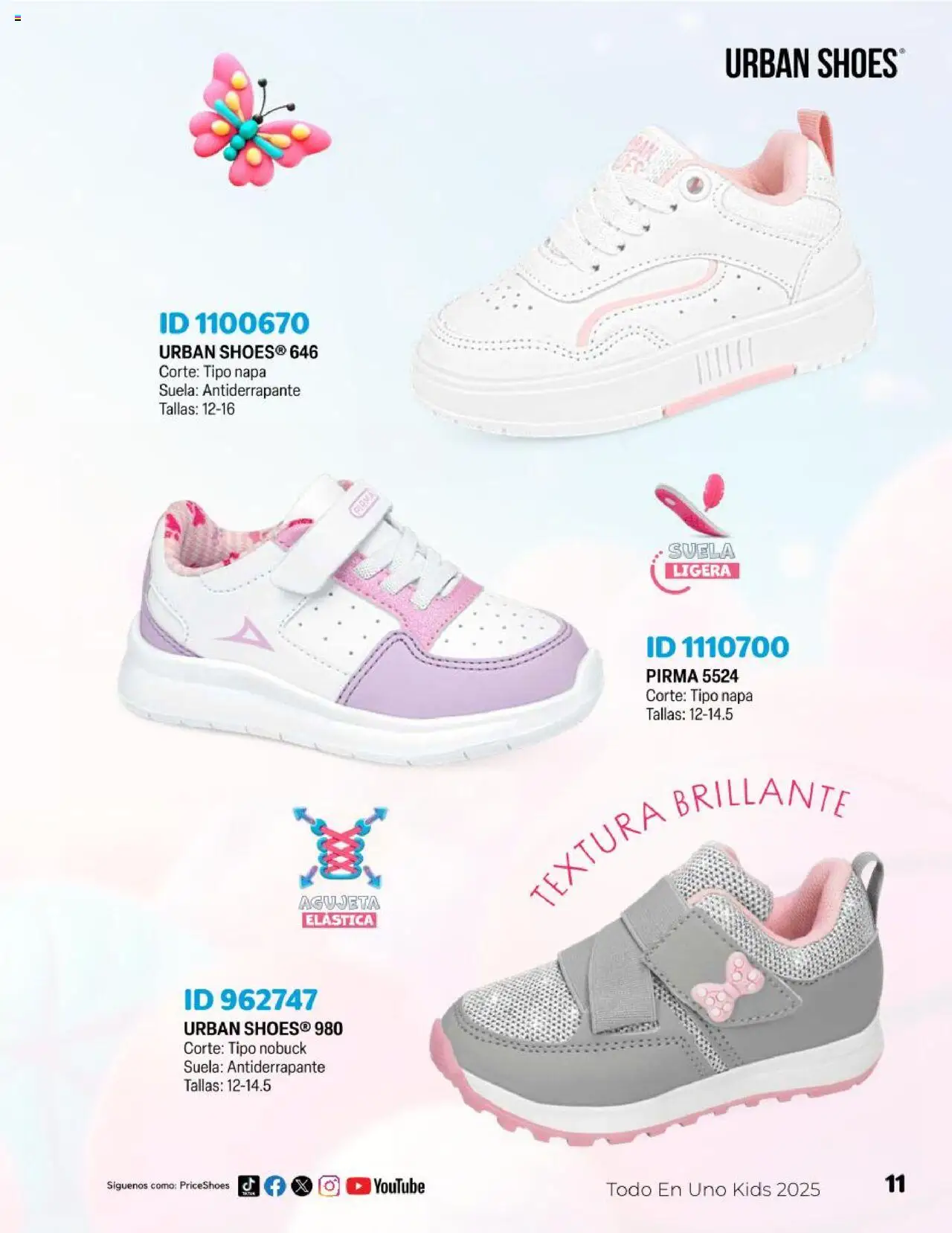 Nuevas ofertas de Price Shoes válidas en toda la República Mexicana desde el 23.04.2025. ¡Encuentra las mejores ofertas en Price Shoes catálogo Kids! | Página: 11