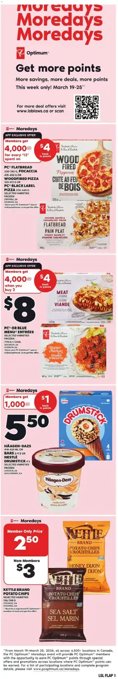 Preview of Loblaws weekly flyer / circulaire from shop Loblaws valid from 19.03.2026