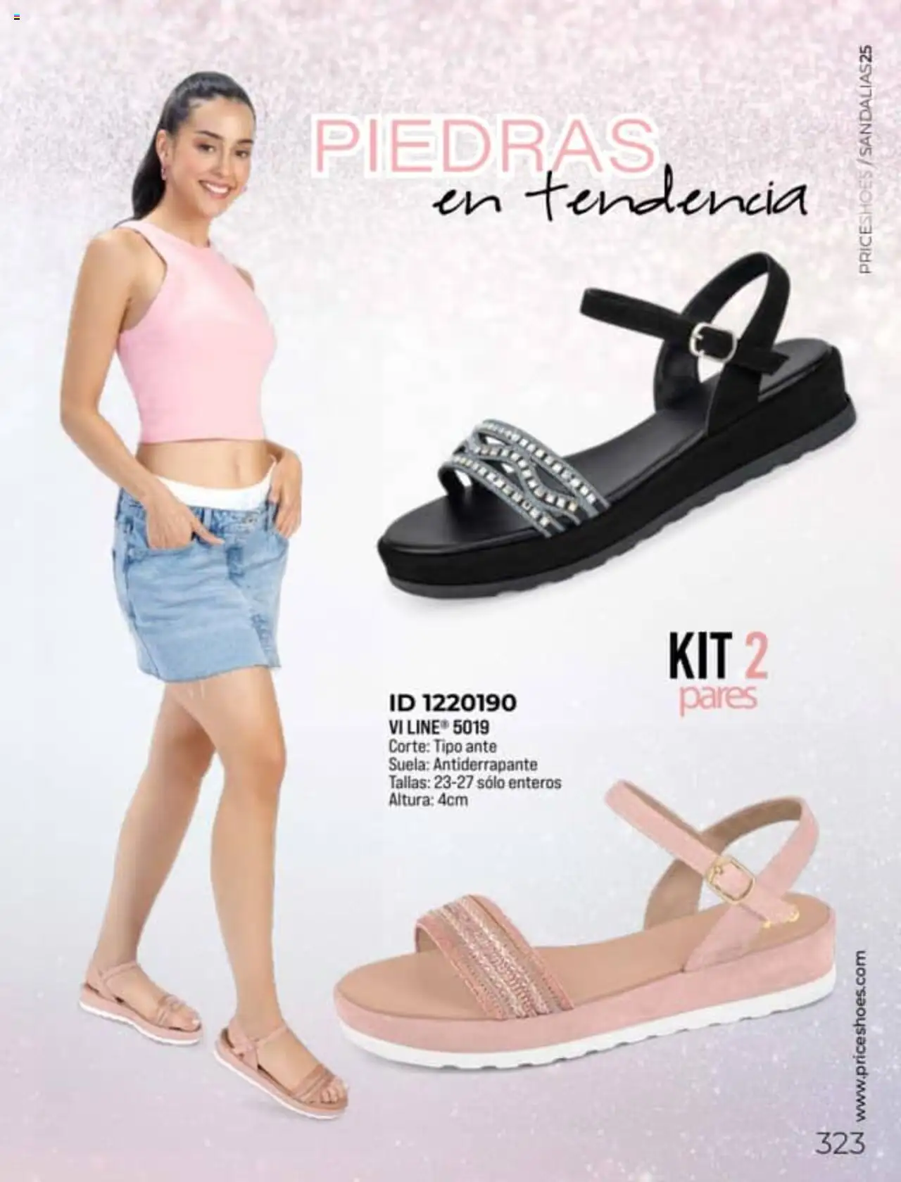 Nuevas ofertas de Price Shoes válidas en toda la República Mexicana desde el 27.01.2025. ¡Encuentra las mejores ofertas en Price Shoes catálogo Sandalias! | Página: 323