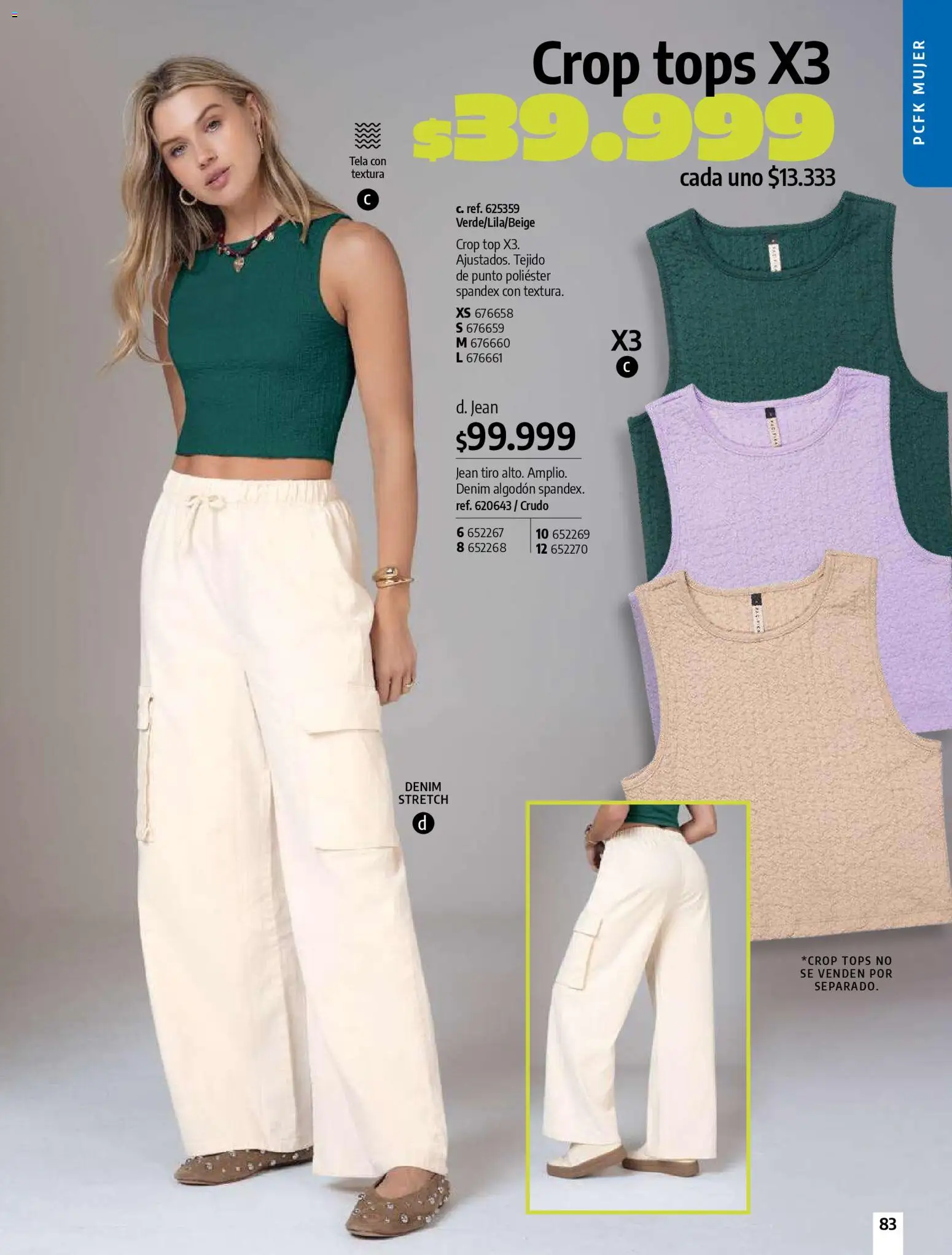 Pacifika revista - valida desde el 01.02.2026 | Página: 83 | Productos: Algodón, Jean, Top