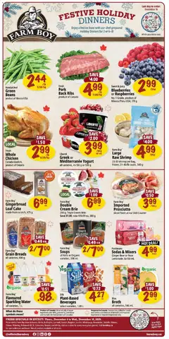 Preview of Farm Boy weekly flyer / circulaire from shop Farm Boy valid from 04.12.2025