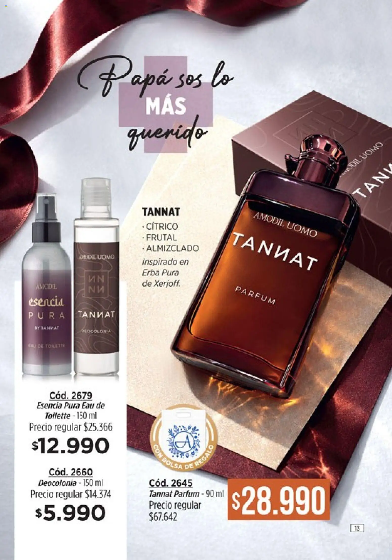 Amodil - Campaña 8 │ válido desde el 08.04.2026 | Página: 13 | Productos: Bolsa, Papa, Eau de toilette
