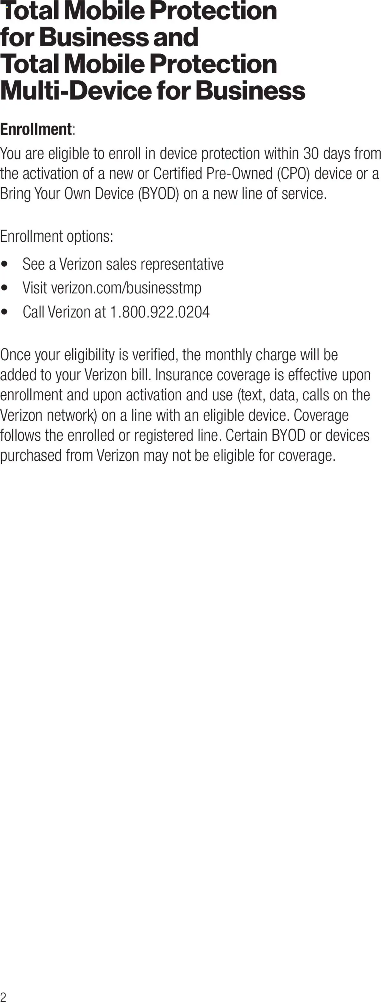 Verizon Total Mobile Protection: For New York customers only - valid from 13.03.2025 | Page: 2